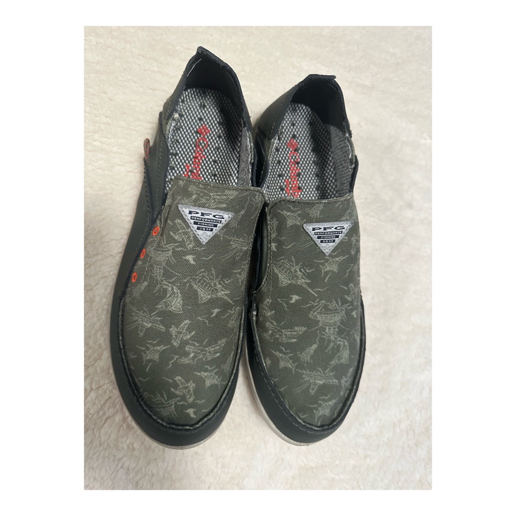 Columbia Bahama Vent Pfg Mens Size 8 Slip On Gray Casual Boat Shoes Bm2663-339